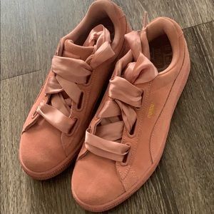 Puma suede shoes